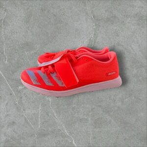 Adidas Men's Adizero‎ TJ/PV Jump Shoes Signal Coral / Silver Metallic Size 5